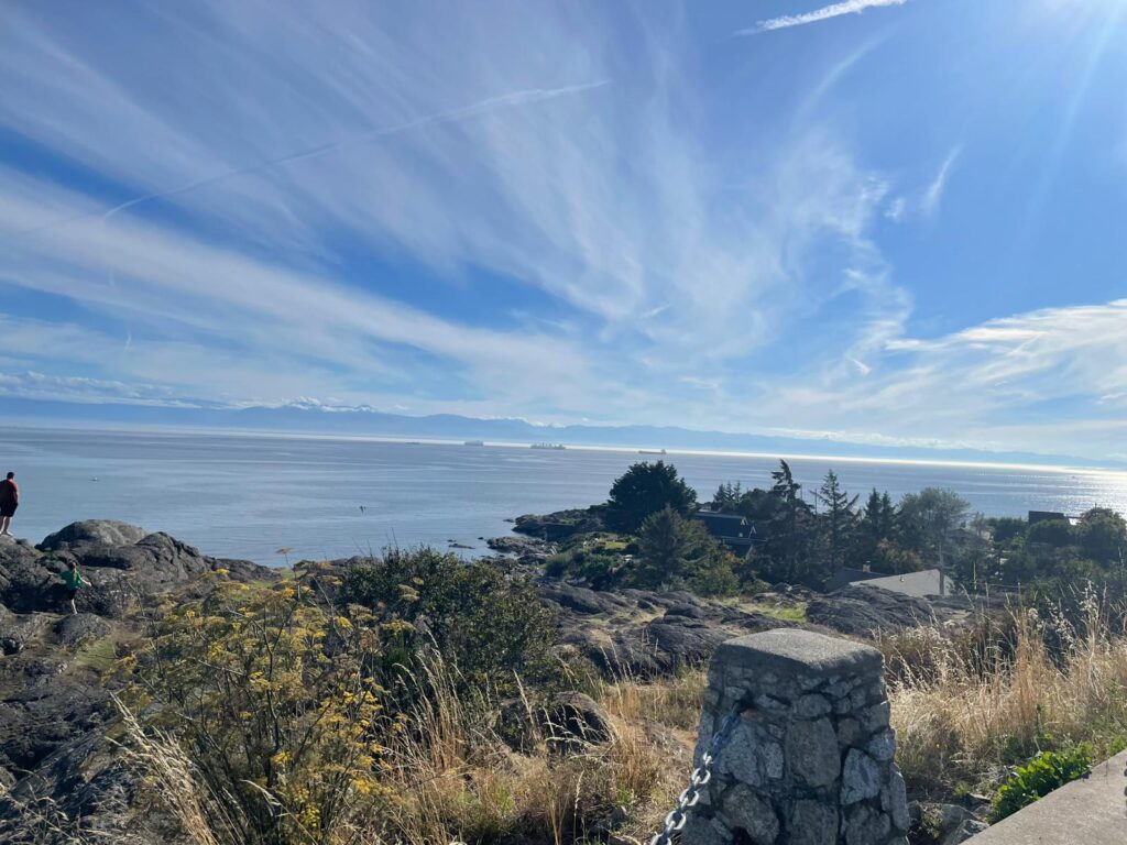 カナダの海の景色